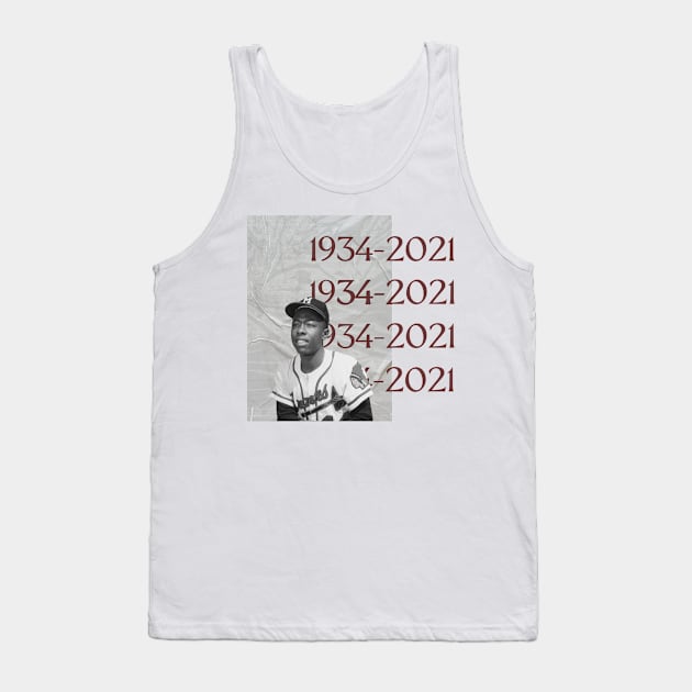 Hank aaron 1934 Tank Top by iniandre